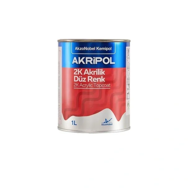 Akri̇pol 2k Renault 369-L Buz Beyazı Akrilik Sonkat Oto Boyası 1 Litre