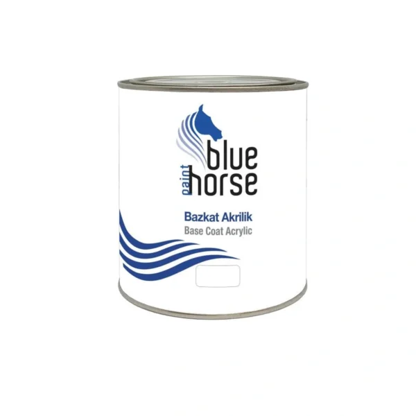 Blue Horse Bazkat Oto Boyası Peugeot EZR (ZRM0) Alüminyum Gri Met. 1 Litre