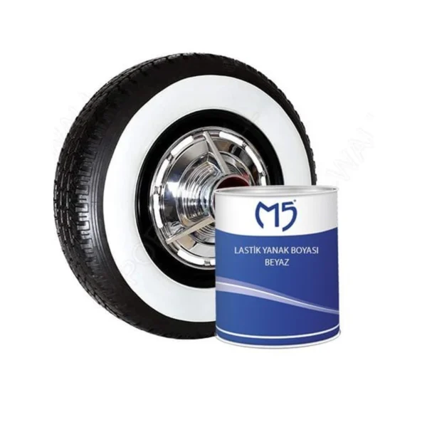 M5 Lastik Yanak Boyası Beyaz 16 Kg