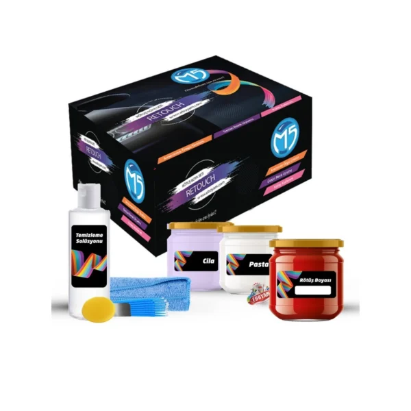 Ford Connect Biber Kırmızı FRD9305 Rötuş Boyası Seti M5 ReTouch Baz
