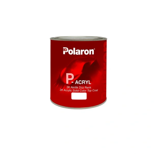 Polaron Akrilik Oto Boyası Hyundai NW Noble White 2k Düz 1 Litre