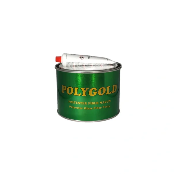PolyGold Polyester Fiber Elyaflı Macun Gri 1,8 Kg